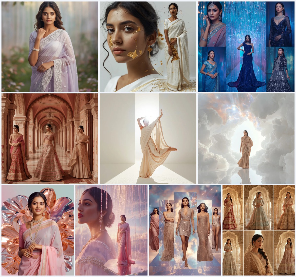 New 10 Traditional Saree Prompt in English for Wedding Guests | gemini ai photo prompt copy paste trending girl 2026 instagram